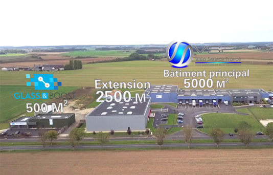 VSF - la visite avec drone
