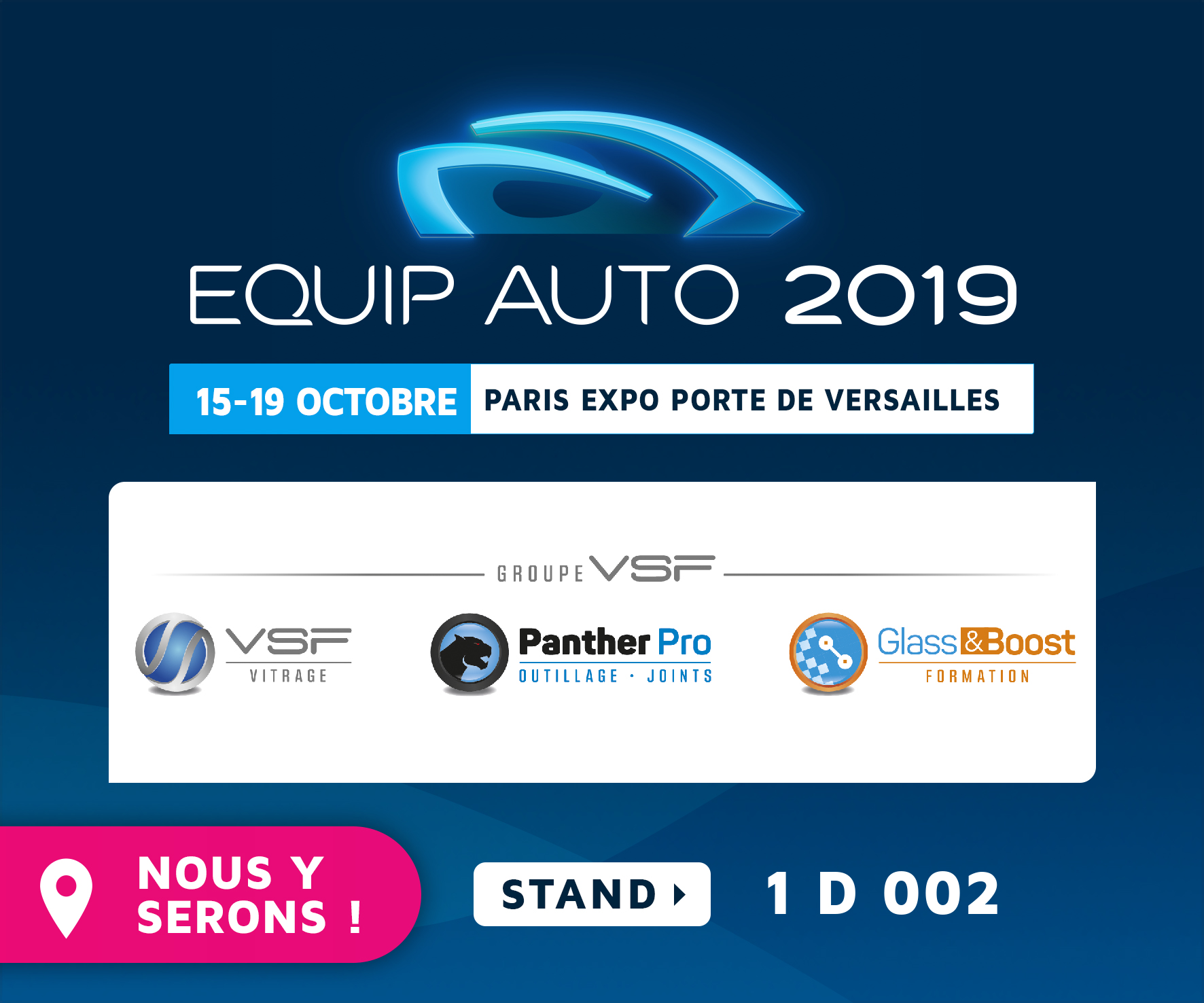 Salon Equip Auto 2019 Stand 1 D 002