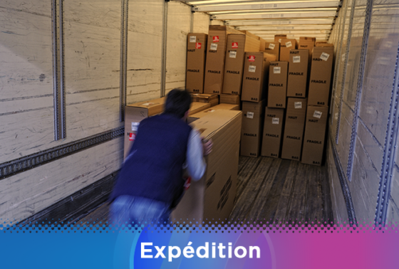 expédition - métier VSF