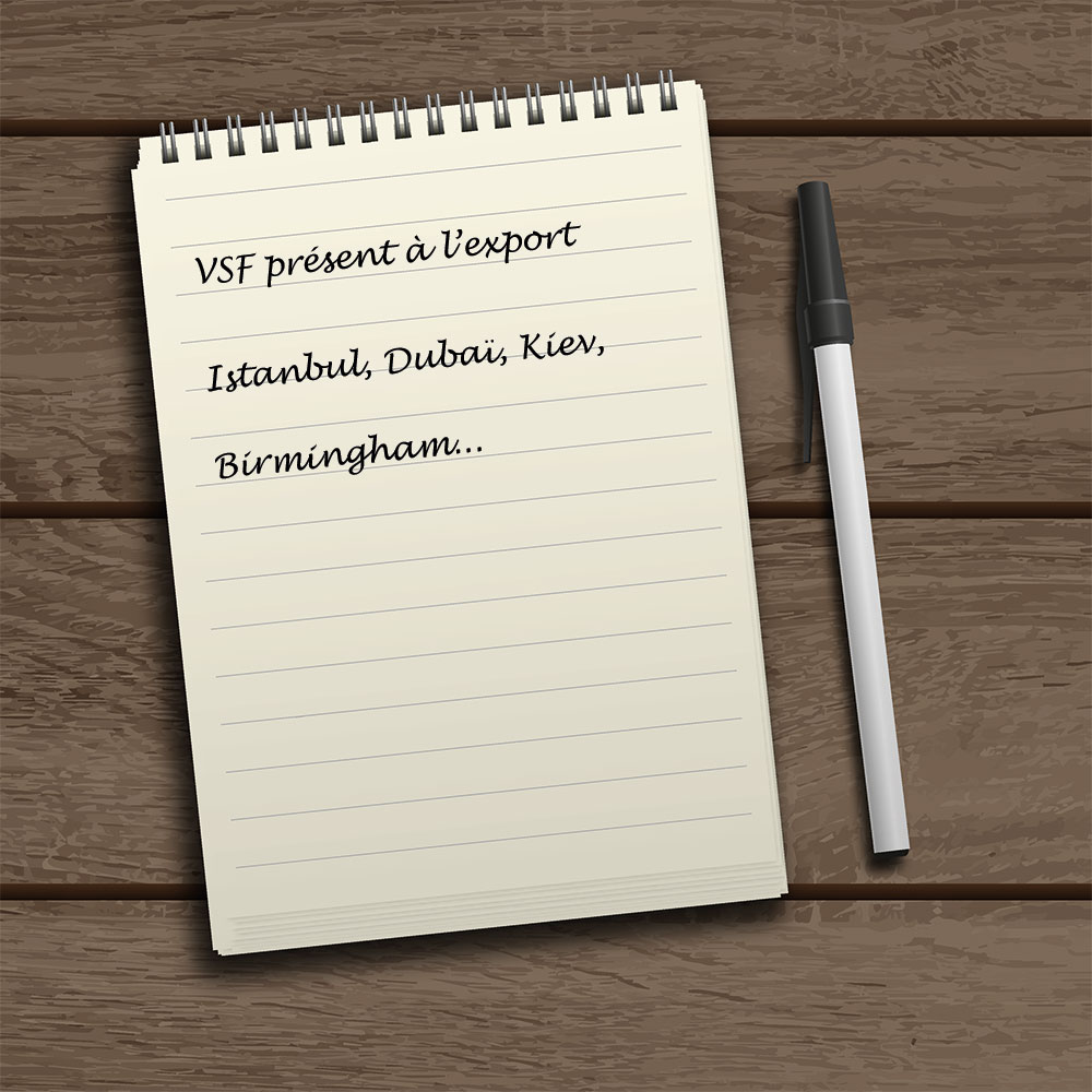 Bloc note VSF - Newsletter Mars 2018